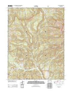 Elk Knob Colorado Historical topographic map, 1:24000 scale, 7.5 X 7.5 Minute, Year 2013