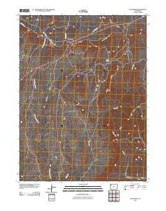 Elk Springs Colorado Historical topographic map, 1:24000 scale, 7.5 X 7.5 Minute, Year 2010