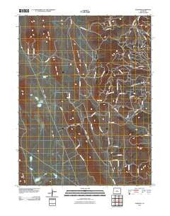 Elkhorn Colorado Historical topographic map, 1:24000 scale, 7.5 X 7.5 Minute, Year 2010