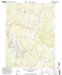 Elkhorn Mountain Colorado Historical topographic map, 1:24000 scale, 7.5 X 7.5 Minute, Year 2000
