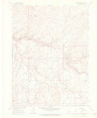 Elkhorn Mountain Colorado Historical topographic map, 1:24000 scale, 7.5 X 7.5 Minute, Year 1962