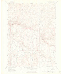 Elkhorn Mountain Colorado Historical topographic map, 1:24000 scale, 7.5 X 7.5 Minute, Year 1962