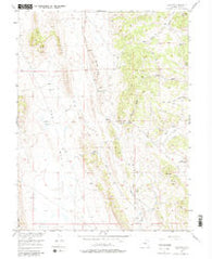Elkhorn Colorado Historical topographic map, 1:24000 scale, 7.5 X 7.5 Minute, Year 1956