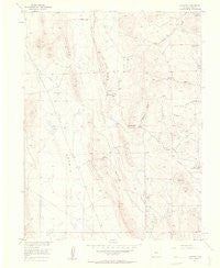 Elkhorn Colorado Historical topographic map, 1:24000 scale, 7.5 X 7.5 Minute, Year 1956