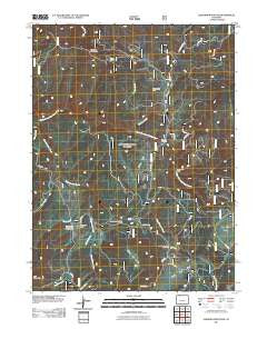 Elkhorn Mountain Colorado Historical topographic map, 1:24000 scale, 7.5 X 7.5 Minute, Year 2011