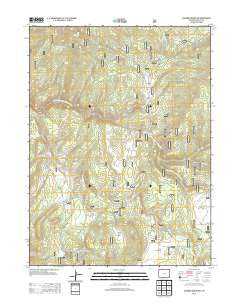 Elkhorn Mountain Colorado Historical topographic map, 1:24000 scale, 7.5 X 7.5 Minute, Year 2013