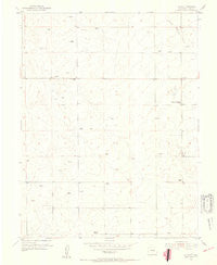 Ellicott Colorado Historical topographic map, 1:24000 scale, 7.5 X 7.5 Minute, Year 1954
