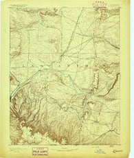 Elmoro Colorado Historical topographic map, 1:125000 scale, 30 X 30 Minute, Year 1893