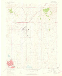 Elsmere Colorado Historical topographic map, 1:24000 scale, 7.5 X 7.5 Minute, Year 1961