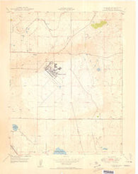 Elsmere Colorado Historical topographic map, 1:24000 scale, 7.5 X 7.5 Minute, Year 1950