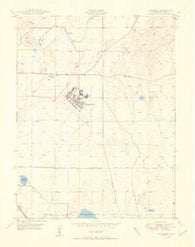 Elsmere Colorado Historical topographic map, 1:24000 scale, 7.5 X 7.5 Minute, Year 1950