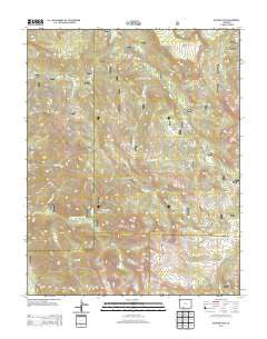 Elwood Pass Colorado Historical topographic map, 1:24000 scale, 7.5 X 7.5 Minute, Year 2013
