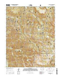 Elwood Pass Colorado Current topographic map, 1:24000 scale, 7.5 X 7.5 Minute, Year 2016