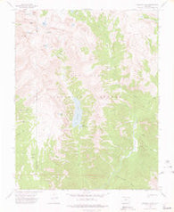 Emerald Lake Colorado Historical topographic map, 1:24000 scale, 7.5 X 7.5 Minute, Year 1973