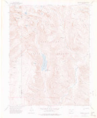 Emerald Lake Colorado Historical topographic map, 1:24000 scale, 7.5 X 7.5 Minute, Year 1973