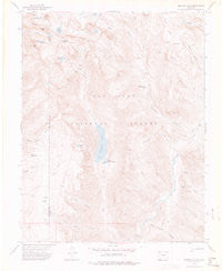 Emerald Lake Colorado Historical topographic map, 1:24000 scale, 7.5 X 7.5 Minute, Year 1973