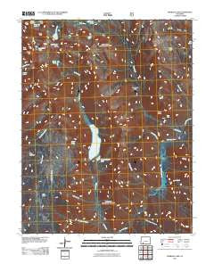 Emerald Lake Colorado Historical topographic map, 1:24000 scale, 7.5 X 7.5 Minute, Year 2011