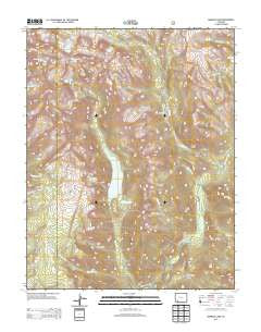 Emerald Lake Colorado Historical topographic map, 1:24000 scale, 7.5 X 7.5 Minute, Year 2013