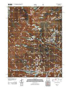 Empire Colorado Historical topographic map, 1:24000 scale, 7.5 X 7.5 Minute, Year 2011