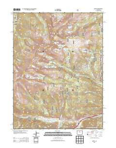 Empire Colorado Historical topographic map, 1:24000 scale, 7.5 X 7.5 Minute, Year 2013
