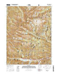 Empire Colorado Current topographic map, 1:24000 scale, 7.5 X 7.5 Minute, Year 2016