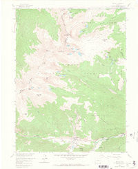 Empire Colorado Historical topographic map, 1:24000 scale, 7.5 X 7.5 Minute, Year 1958