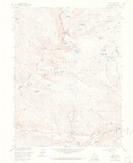 Empire Colorado Historical topographic map, 1:24000 scale, 7.5 X 7.5 Minute, Year 1958