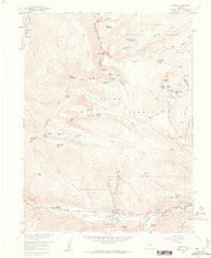 Empire Colorado Historical topographic map, 1:24000 scale, 7.5 X 7.5 Minute, Year 1958