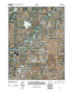 Erie Colorado Historical topographic map, 1:24000 scale, 7.5 X 7.5 Minute, Year 2010