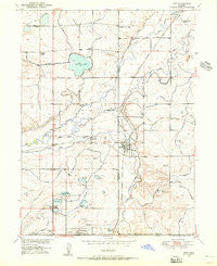 Erie Colorado Historical topographic map, 1:24000 scale, 7.5 X 7.5 Minute, Year 1950