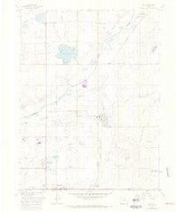 Erie Colorado Historical topographic map, 1:24000 scale, 7.5 X 7.5 Minute, Year 1967