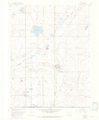 Erie Colorado Historical topographic map, 1:24000 scale, 7.5 X 7.5 Minute, Year 1967