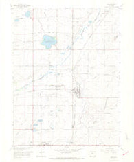 Erie Colorado Historical topographic map, 1:24000 scale, 7.5 X 7.5 Minute, Year 1967