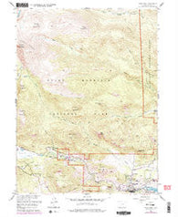 Estes Park Colorado Historical topographic map, 1:24000 scale, 7.5 X 7.5 Minute, Year 1961