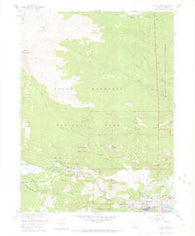Estes Park Colorado Historical topographic map, 1:24000 scale, 7.5 X 7.5 Minute, Year 1961