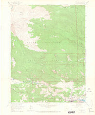 Estes Park Colorado Historical topographic map, 1:24000 scale, 7.5 X 7.5 Minute, Year 1961