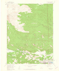 Estes Park Colorado Historical topographic map, 1:24000 scale, 7.5 X 7.5 Minute, Year 1957
