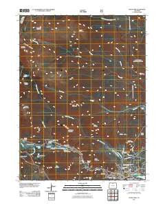 Estes Park Colorado Historical topographic map, 1:24000 scale, 7.5 X 7.5 Minute, Year 2011