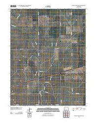 Eureka Creek South Colorado Historical topographic map, 1:24000 scale, 7.5 X 7.5 Minute, Year 2010
