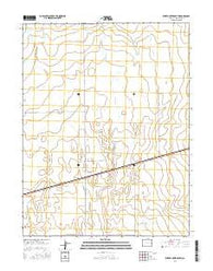 Eureka Creek South Colorado Current topographic map, 1:24000 scale, 7.5 X 7.5 Minute, Year 2016