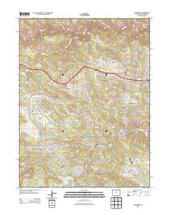 Evergreen Colorado Historical topographic map, 1:24000 scale, 7.5 X 7.5 Minute, Year 2013