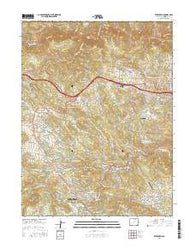 Evergreen Colorado Current topographic map, 1:24000 scale, 7.5 X 7.5 Minute, Year 2016