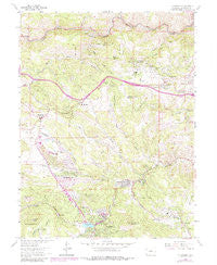 Evergreen Colorado Historical topographic map, 1:24000 scale, 7.5 X 7.5 Minute, Year 1965