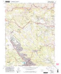 Evergreen Colorado Historical topographic map, 1:24000 scale, 7.5 X 7.5 Minute, Year 1994