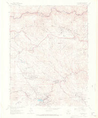 Evergreen Colorado Historical topographic map, 1:24000 scale, 7.5 X 7.5 Minute, Year 1965