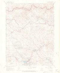 Evergreen Colorado Historical topographic map, 1:24000 scale, 7.5 X 7.5 Minute, Year 1965