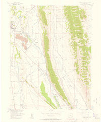 Fairplay East Colorado Historical topographic map, 1:24000 scale, 7.5 X 7.5 Minute, Year 1956