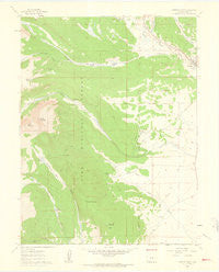 Fairplay West Colorado Historical topographic map, 1:24000 scale, 7.5 X 7.5 Minute, Year 1960