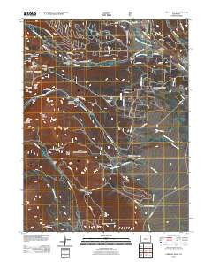 Fairplay West Colorado Historical topographic map, 1:24000 scale, 7.5 X 7.5 Minute, Year 2011