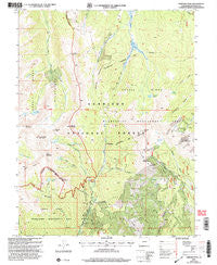 Fairview Peak Colorado Historical topographic map, 1:24000 scale, 7.5 X 7.5 Minute, Year 2001